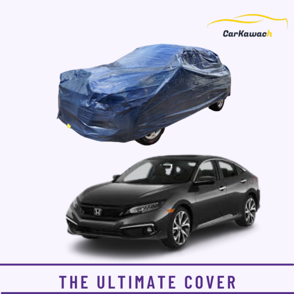 button to buy product the ultimate cover for Honda Civic car
