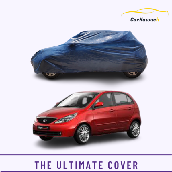 Button to buy product the ultimate cover for Tata Indica Vista car