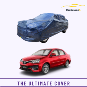 Button to buy product The Ultimate cover for Toyota Platinium Etios car