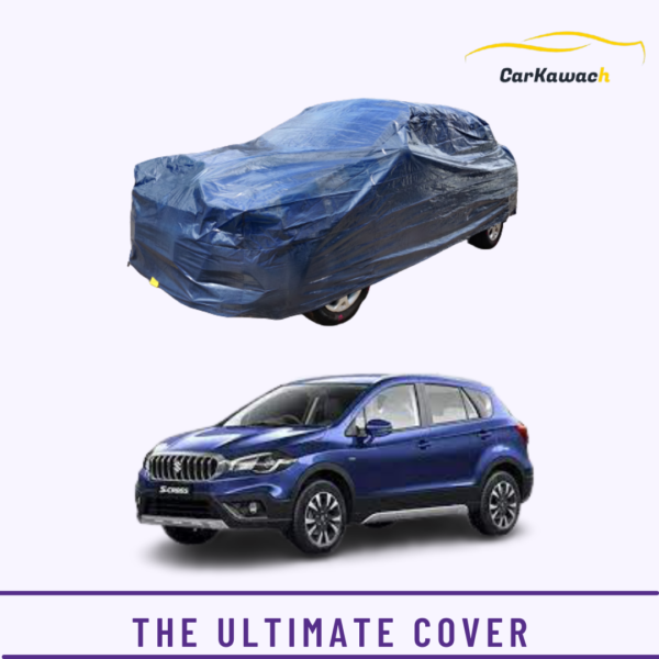 Button to buy product The Ultimate cover for Maruti SCross car