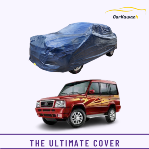 button to buy product the ultimate cover for Tata Sumo car
