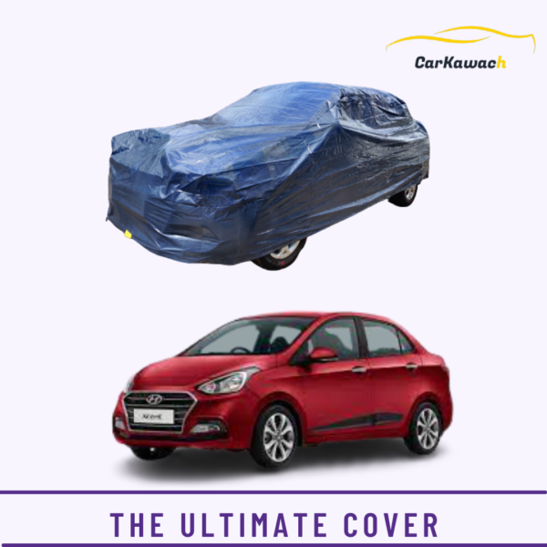 button to buy product the ultimate cover for Hyundai Xcent car