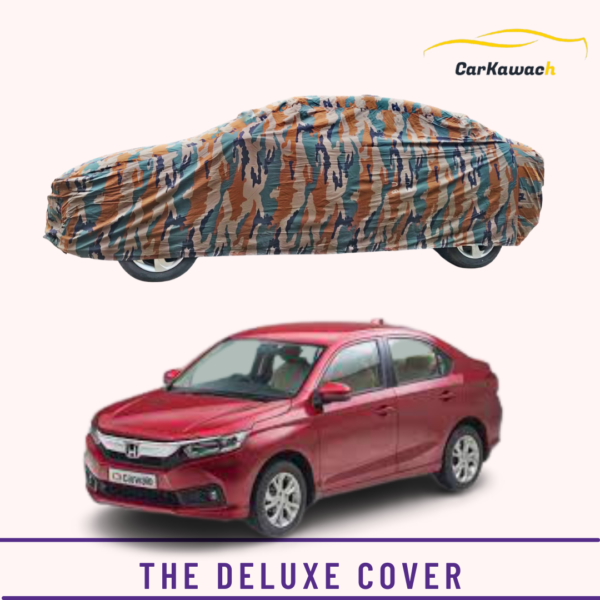 Button to buy product the deluxe cover for honda amaze car