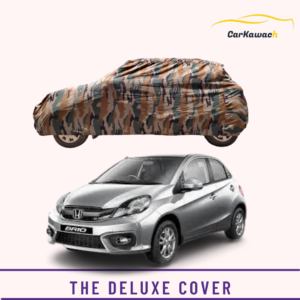 Button to buy product the deluxe cover for honda brio car