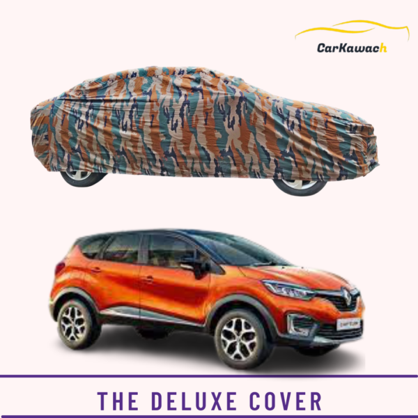 Button to buy product the deluxe cover for renault captur car