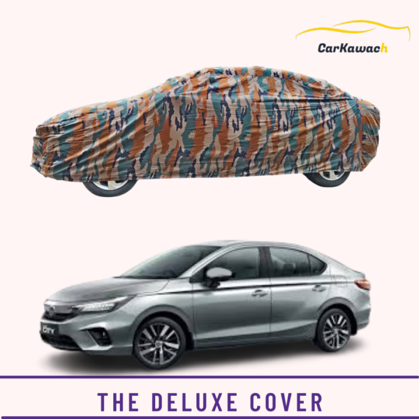 Button to buy product the deluxe cover for honda city car