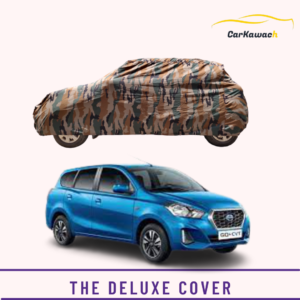 Button to buy product the deluxe cover for Datsun Go Plus car