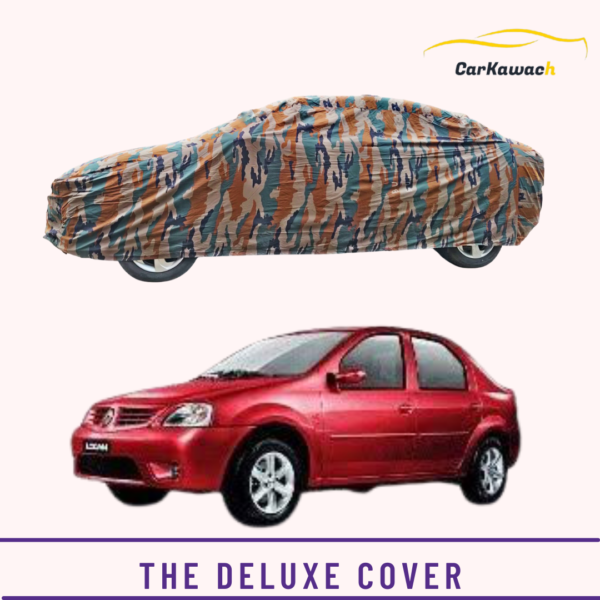 Button to buy product THE DELUXE COVER FOR mahindra logan car