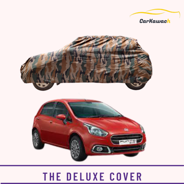 Button to buy product the deluxe cover for Fiat Punto car