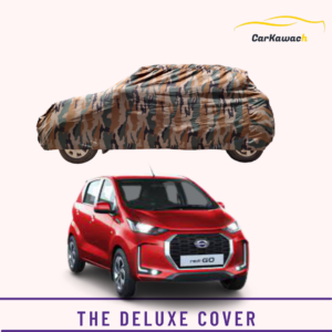 Button to buy product the deluxe cover for Datsun RediGo car