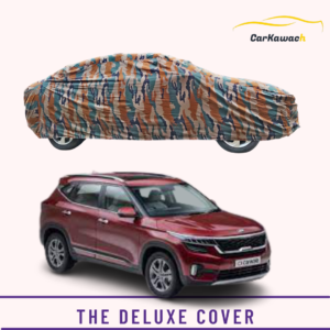 Button to buy product the deluxe cover for kia seltos car