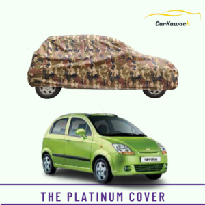 Button to buy product the platinum cover for chevrolet spark car