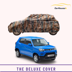 Button to buy product the deluxe cover for Maruti S Presso car