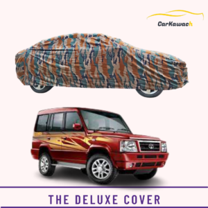 Button to buy product the deluxe cover for tata sumo car