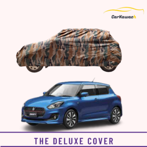 Button to buy product the deluxe cover for maruti swift new car
