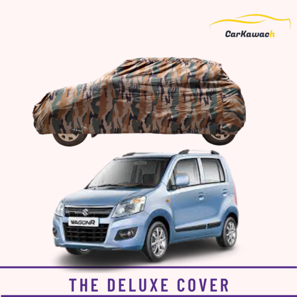 Button to buy product the deluxe cover for maruti wagon r old car