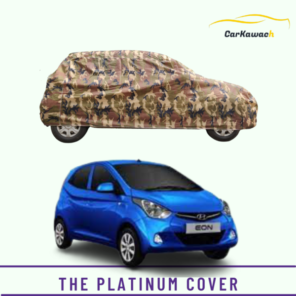 Button to buy product the platinum cover for hyundai eon car