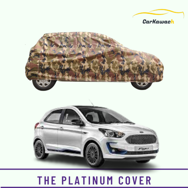 Button to buy product THE PLATINUM cover for ford figo car