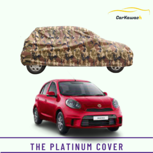 Button to buy product the platinum cover for nissan micra car