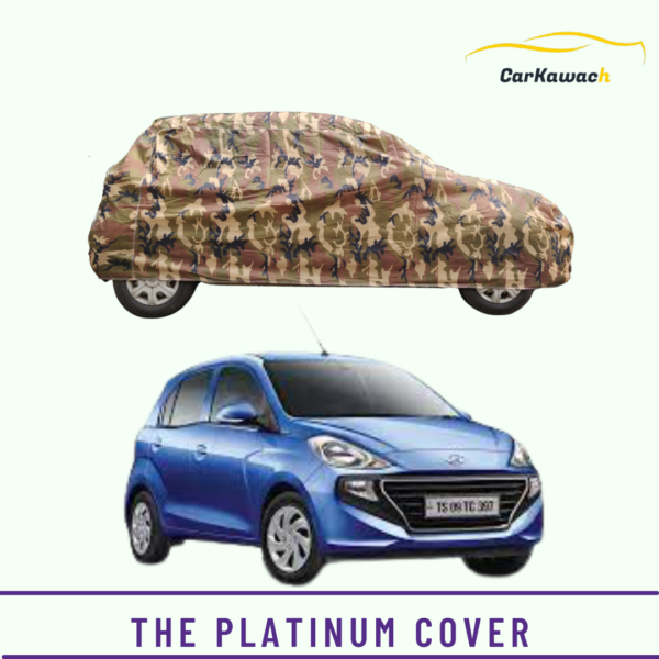 Button to buy product the platinum cover for hundai santro car