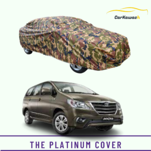 Button to buy product the platinum cover for Toyota Innova car