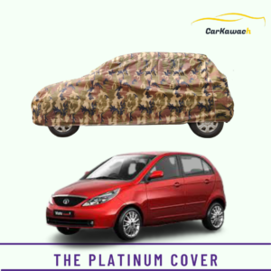 Button to buy product the platinum cover for tata indica vista car