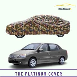 Button to buy product The Platinum cover for Tata Indigo car