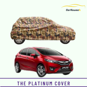 Button to buy product the platinum cover for honda jazz car