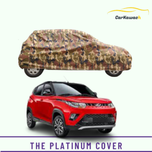 Button to buy product the platinum cover for mahindra kuv100 car