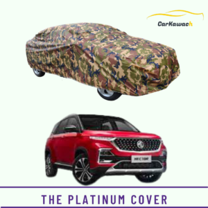 Button to buy product the platinum cover for MG Hector car