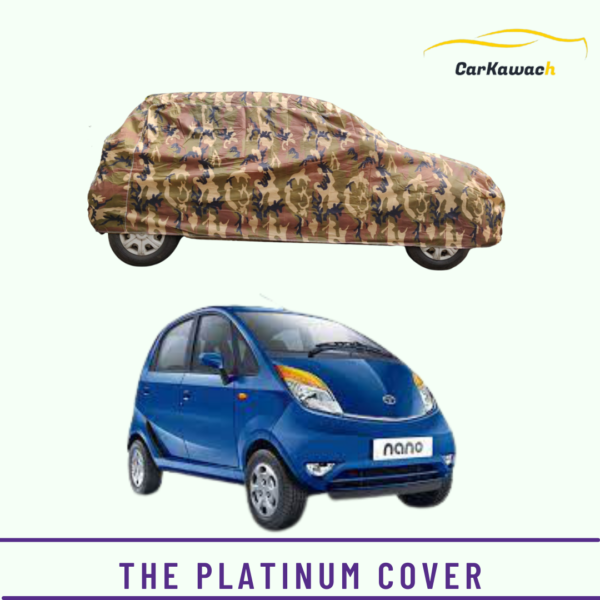 Button to buy product the platinum cover for tata nano car