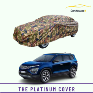 Button to buy product the platinum cover for Tata Safari car