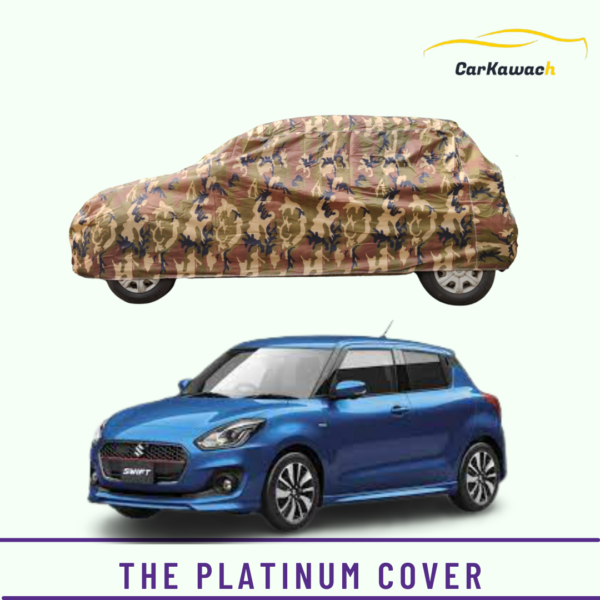 Button to buy product the platinum cover for maruti swift new car