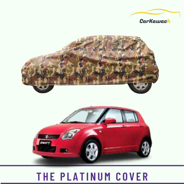 Button to buy product the platinum cover for maruti swift old car