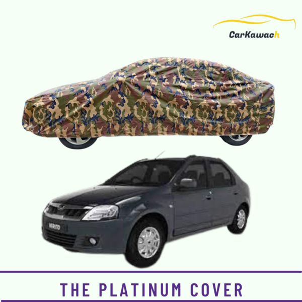 Button to buy product The Platinum cover for Mahindra Verito car