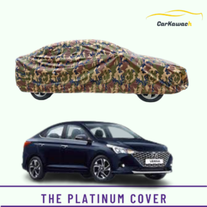 Button to buy product The Platinum cover for Hyundai Verna car
