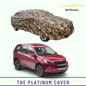 Button to buy product the platinum cover for Mahindra XUV500 car