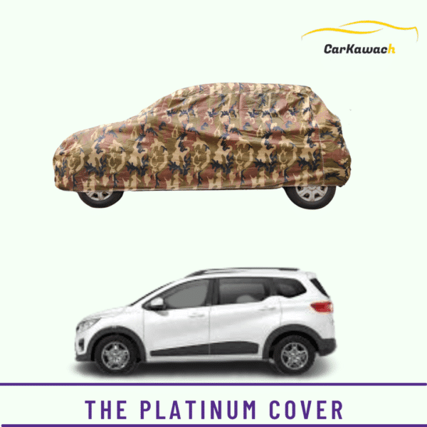 Button to buy product the platinum cover for Renault Triber car